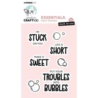 Creative Craftlab • essentials clear stamp stuck on you
