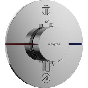 Hansgrohe Showerselect thermostaat inbouw voor 2 functies chroom 15556000