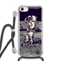 Spaceman: iPhone 7 Transparant Hoesje met koord