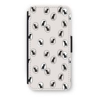 Miauw: iPhone 7 Flip Hoesje