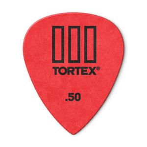 Dunlop Manufacturing Tortex TIII plectrum 12 stuk(s) Rood