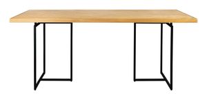 Dutchbone Eettafel 'Class' Eikenhout, 180 x 90cm, kleur Naturel