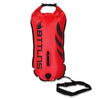 BTTLNS Poseidon 2.0 zwemboei 28 liter rood