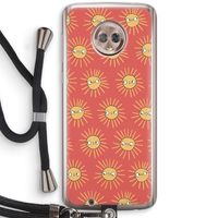 Zon: Motorola Moto G6 Transparant Hoesje met koord