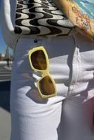 Jacquemus zonnebril Croisiere JAC60C6SUN yellow