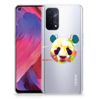 OPPO A93 5G Telefoonhoesje met Naam Panda Color OPPO A93 5G Telefoonhoesje met Naam Panda Color