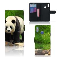 Huawei Y7 (2019) | Telefoonhoesje | Met pasjeshouder | Panda