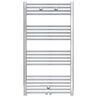 Handdoekradiator Belrad | 120x60 cm | Midden aansluiting | 431 watt | Chroom