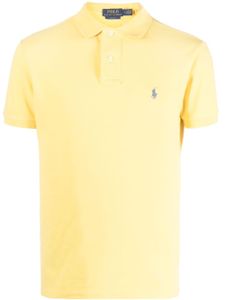 Polo Ralph Lauren polo à motif Polo Pony brodé - Jaune