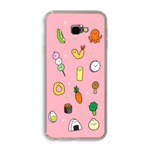 Happy bento friends: Samsung Galaxy J4 Plus Transparant Hoesje