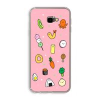 Happy bento friends: Samsung Galaxy J4 Plus Transparant Hoesje