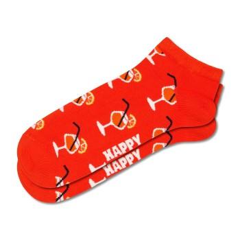 Happy Socks Orange Spritz Low Sock * Actie *