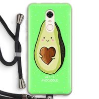 Avocuddle: Xiaomi Redmi 5 Transparant Hoesje met koord