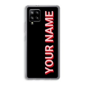 Namecase: Samsung Galaxy A42 5G Transparant Hoesje
