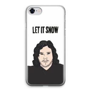 Let It Snow: iPhone 8 Transparant Hoesje