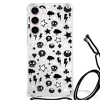 Extreme Case Samsung Galaxy S23 Silver Punk - thumbnail