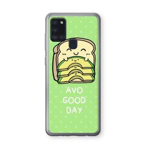 Avo Good Day: Samsung Galaxy A21s Transparant Hoesje