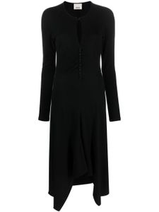 ISABEL MARANT robe mi-longue Dorya - Noir