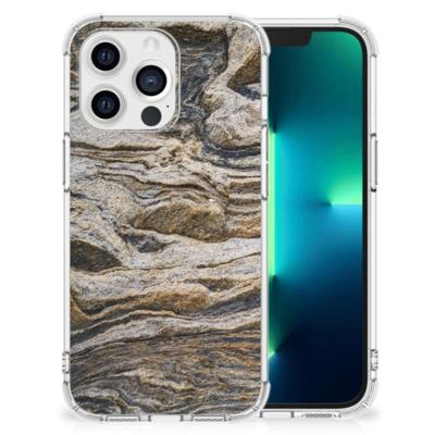 Apple iPhone 13 Pro Anti-Shock Hoesje Steen Apple iPhone 13 Pro Anti-Shock Hoesje Steen