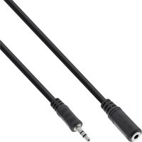 InLine 99937 audio kabel 10 m 3.5mm Zwart