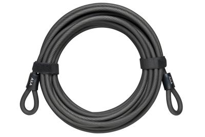 AXA Double Loop 1000/10 Kabelslot - Grijs AXA Double Loop 1000/10 Kabelslot - Grijs