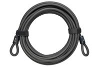 AXA Double Loop 1000/10 Kabelslot - Grijs
