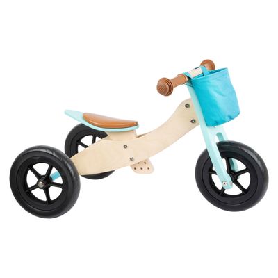 Small Foot houten driewieler en 2in1 maxi turquoise