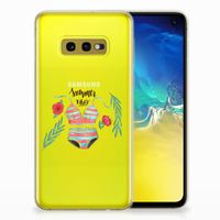 Samsung Galaxy S10e Telefoonhoesje met Naam Boho Summer