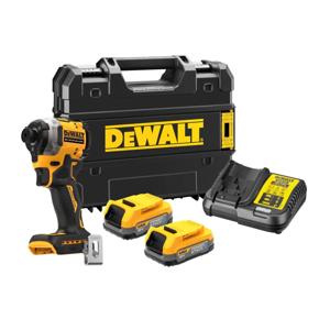 DeWALT DCF850E2T Compacte accu slagschroevendraaier 205Nm 18V XR 1.7Ah POWERSTACK in TSTAK
