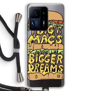 Big Macs Bigger Dreams: Xiaomi Mi Mix 4 Transparant Hoesje met koord