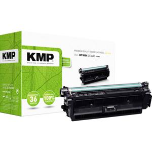 KMP Toner vervangt HP 508X, CF360X Compatibel Zwart 12500 bladzijden H-T223BX 2537,3000