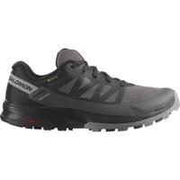 Salomon Outrise Gtx Dames Lage Wandelschoen Black/Magnet/Gull 7,5