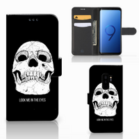 Telefoonhoesje met Naam Samsung Galaxy S9 Plus Skull Eyes - thumbnail