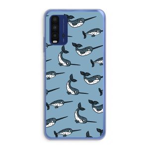 Narwhal: Xiaomi Redmi 9T Transparant Hoesje