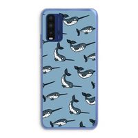 Narwhal: Xiaomi Redmi 9T Transparant Hoesje
