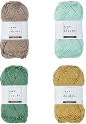 Yarn and Colors Favorite Clean Cloths Haakpakket 073 Jade Gravel