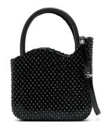 Le Silla mini sac Gilda à ornements strassés - Noir