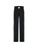 Malelions Studio Loose Fit Broek Dames Zwart/Wit - Maat XL - Kleur: WitZwart | Soccerfanshop