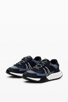 Runner sneakers met patch - BLACK - 40 - thumbnail