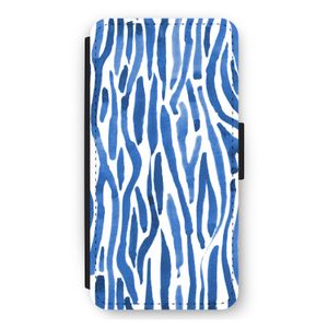 Blauwe nerven: iPhone 11 Flip Hoesje