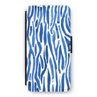 Blauwe nerven: iPhone 11 Flip Hoesje