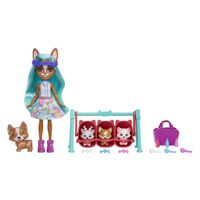 Mattel Enchantimals Baby Best Friends Pop Crizia Corgi en Show - thumbnail