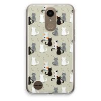 Katten: LG K10 (2017) Transparant Hoesje