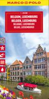 Wegenkaart - landkaart Belgium and Luxembourg - België en Luxemburg | Marco Polo - thumbnail