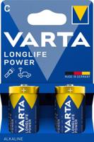 Varta Batterij Longlife Power C, blister van 2 stuks