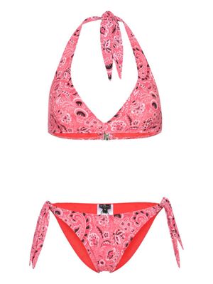 ETRO bikini à imprimé cachemire - Rose