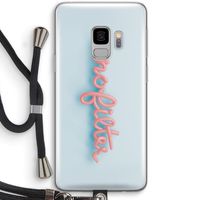 #nofilter: Samsung Galaxy S9 Transparant Hoesje met koord