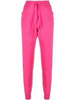 Teddy Cashmere Milano cashmere track pants - Rose - thumbnail