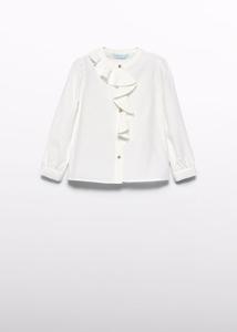 Abel & Lula Meisjes blouse viscose - Natural