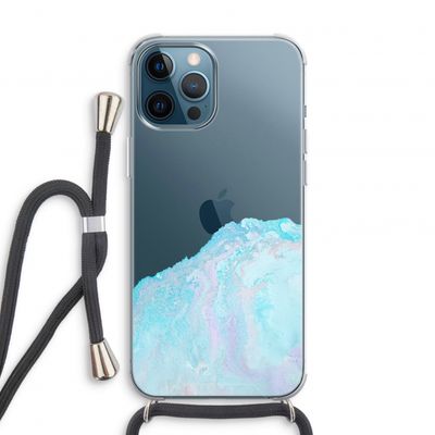 Fantasie pastel: iPhone 12 Pro Transparant Hoesje met koord
